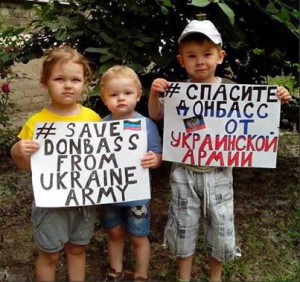 Copii Save Donbass from ukraine army